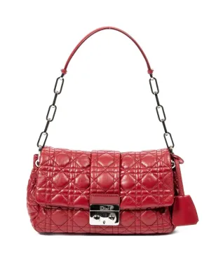 Christian Dior Pre-Owned Cannage shoulder bag - Red - サムネイル1