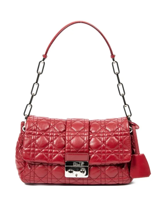Christian Dior Pre-Owned Christian Dior Pre-Owned Cannage shoulder bag - Redの商品画像