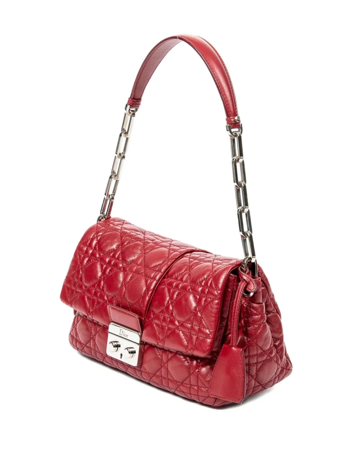 Christian Dior Pre-Owned Cannage shoulder bag - Red - 画像3