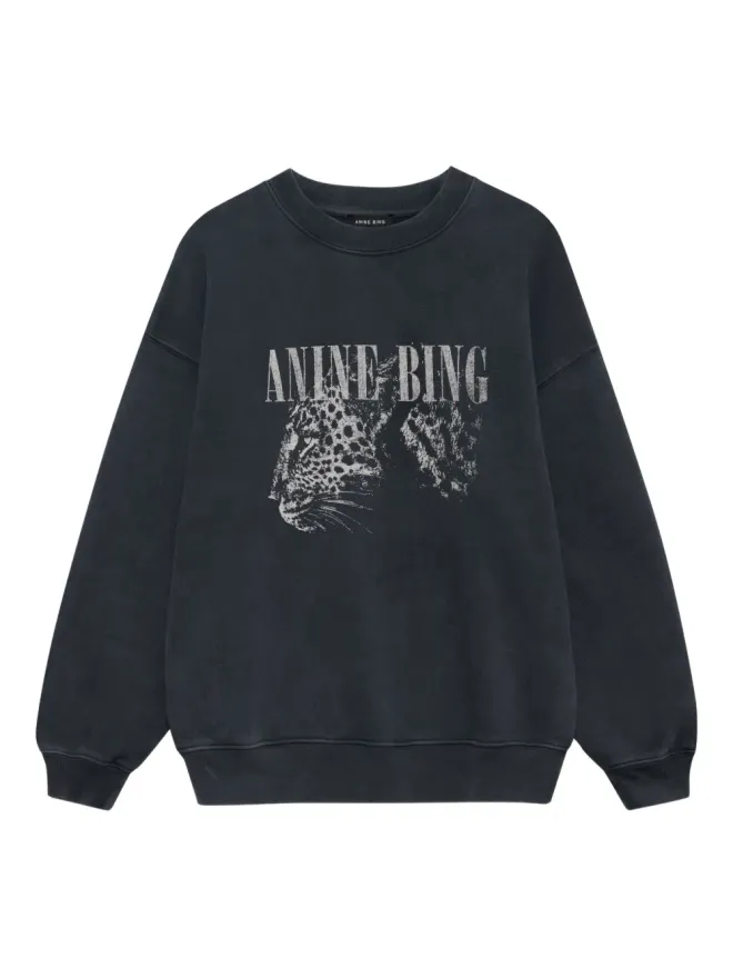 ANINE BING ANINE BING スペンサー レオパード柄 スウェットシャツの商品画像