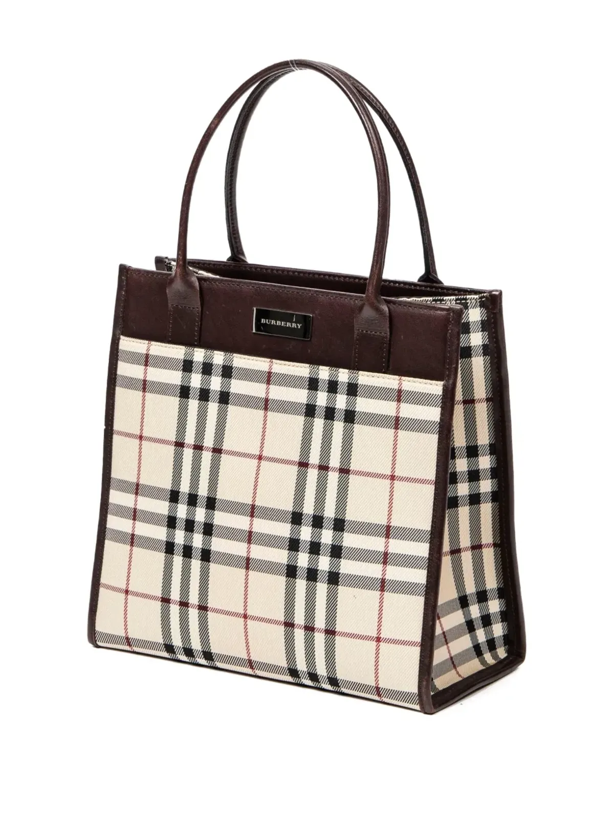 Burberry Pre-Owned ノバチェック トートバッグ - 画像3