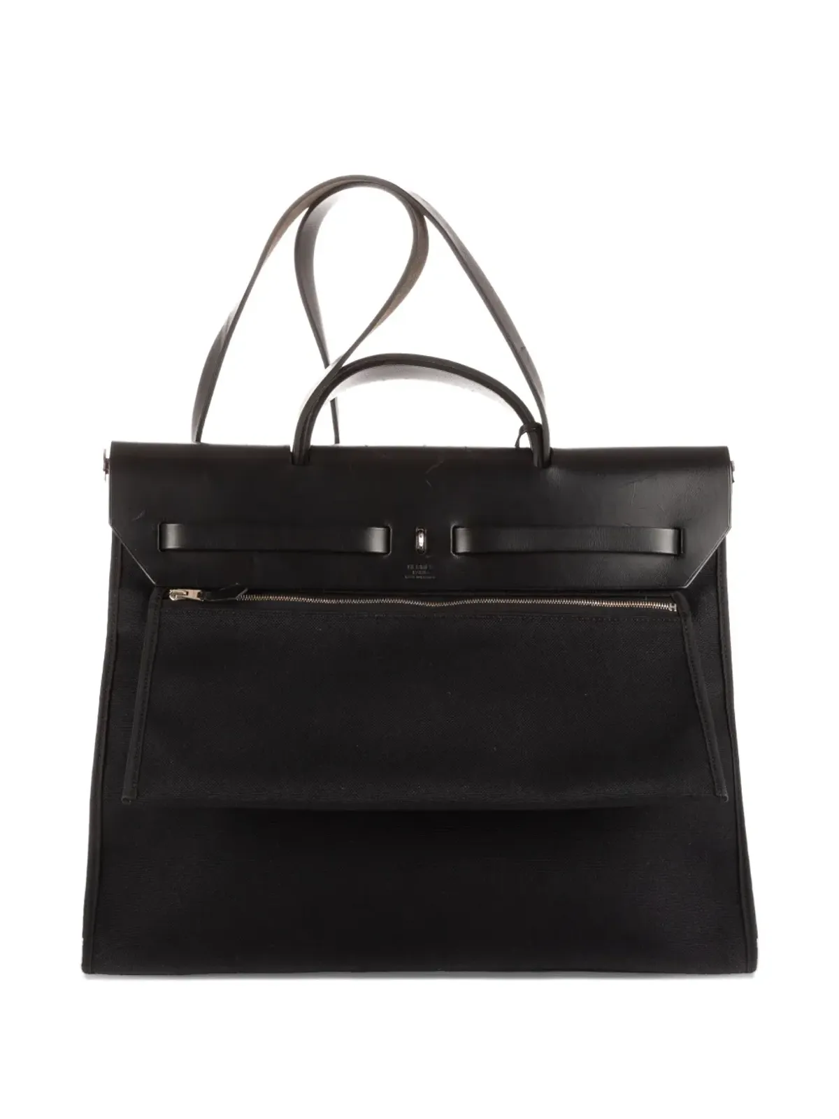 Hermès Pre-Owned レザー・トリム ショルダーバッグ - ブラック - 画像2