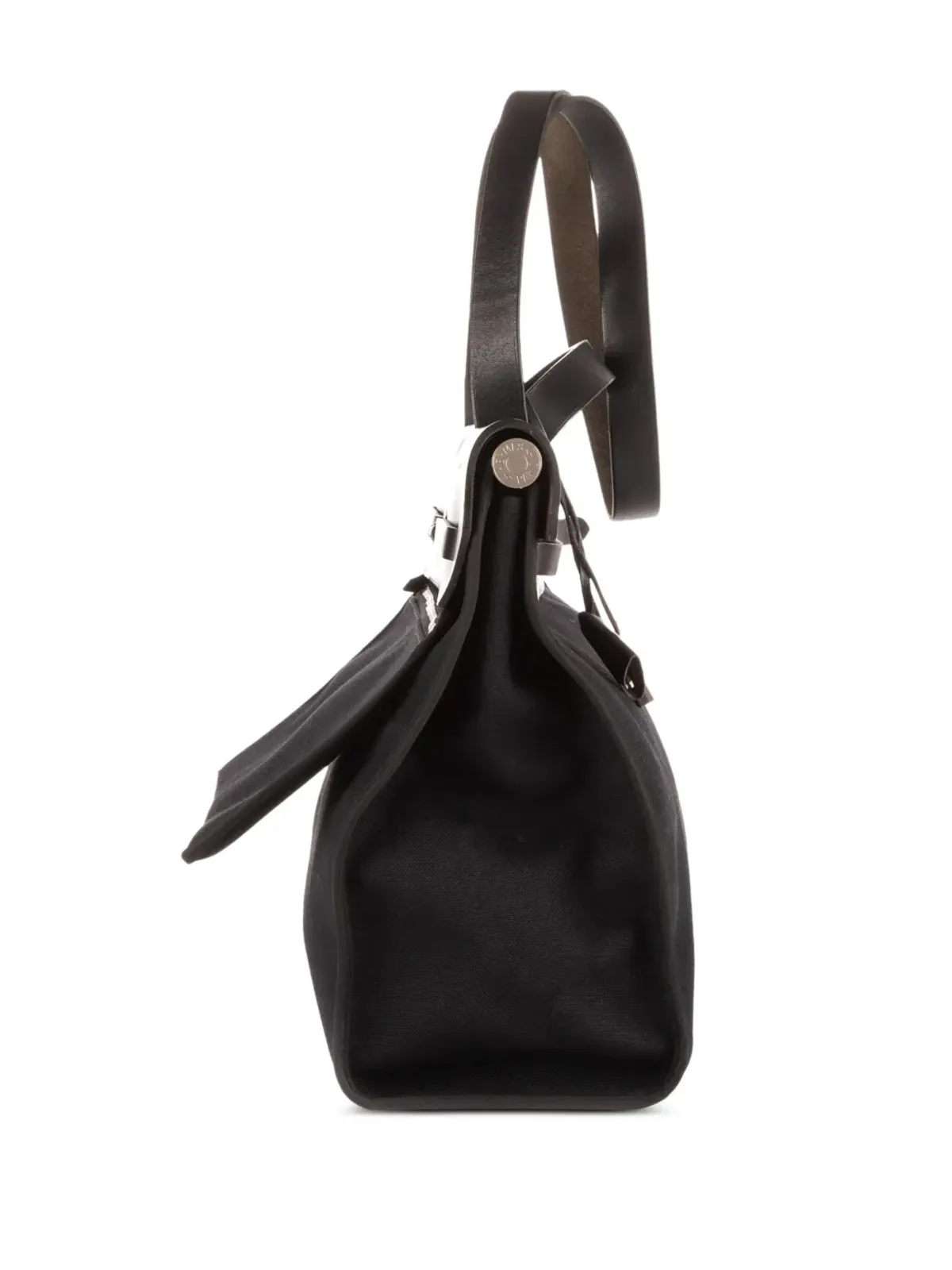 Hermès Pre-Owned レザー・トリム ショルダーバッグ - ブラック - 画像4