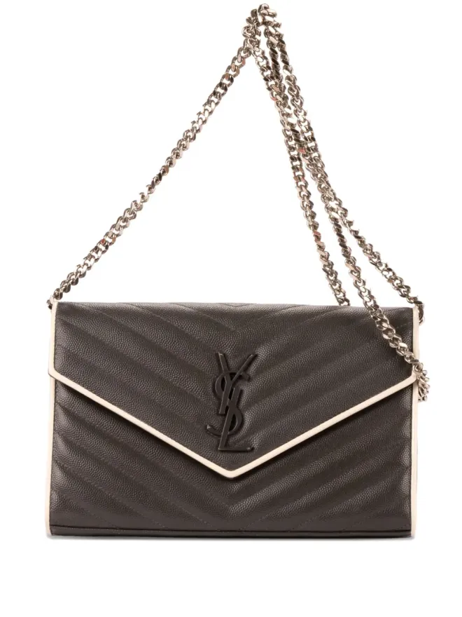 Saint Laurent Pre-Owned Saint Laurent Pre-Owned レザー ショルダーバッグ - Greyの商品画像
