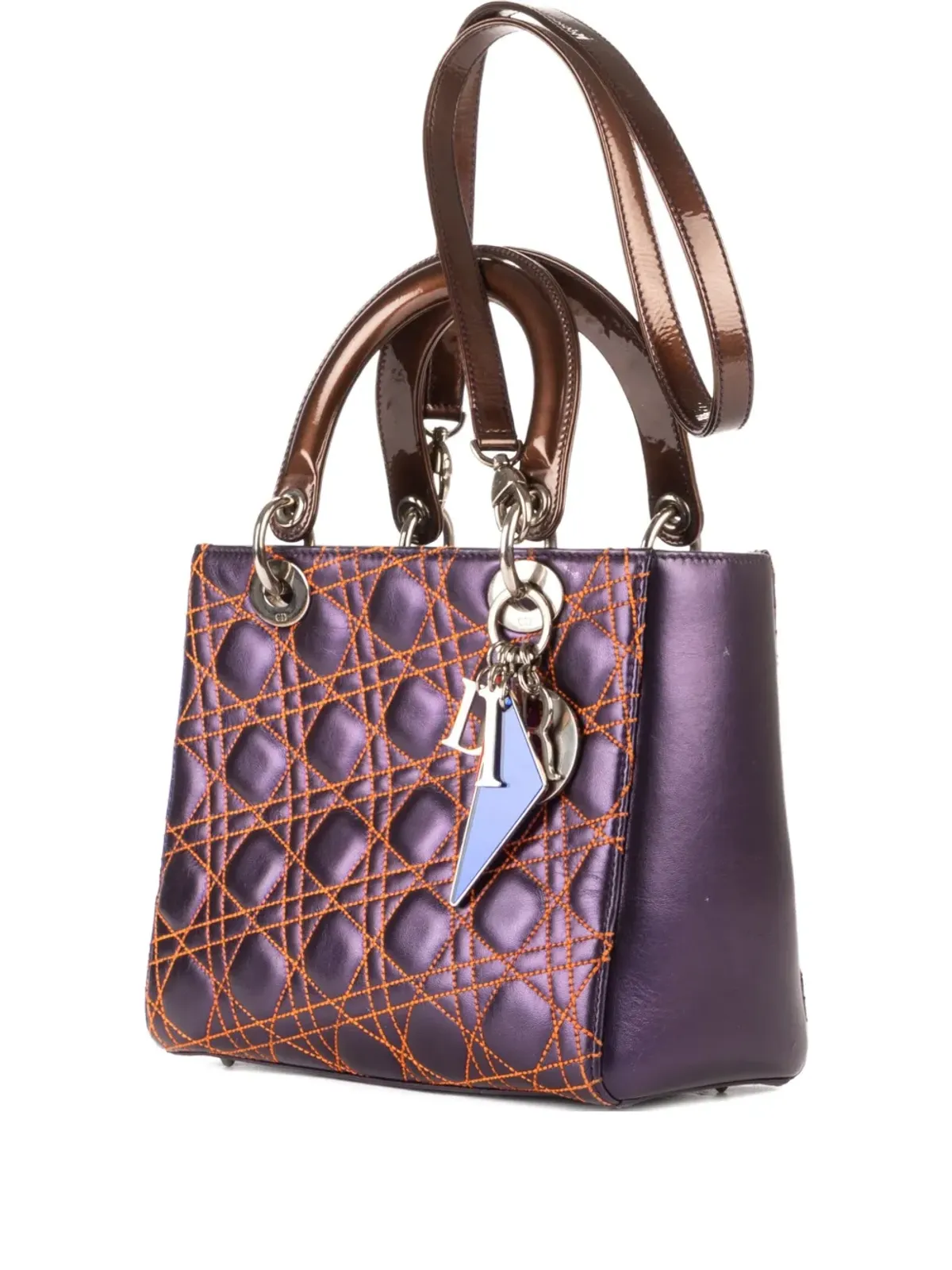 Christian Dior Pre-Owned 2000年代 キルティングレザー ショルダーバッグ - 画像2