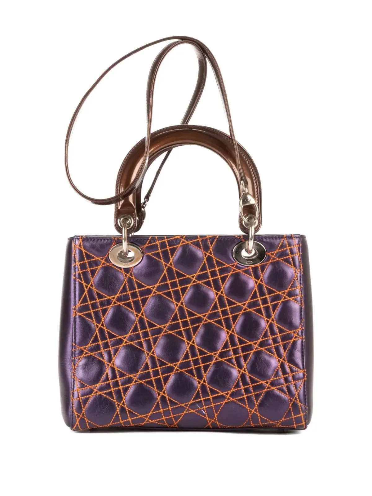 Christian Dior Pre-Owned 2000年代 キルティングレザー ショルダーバッグ - 画像3