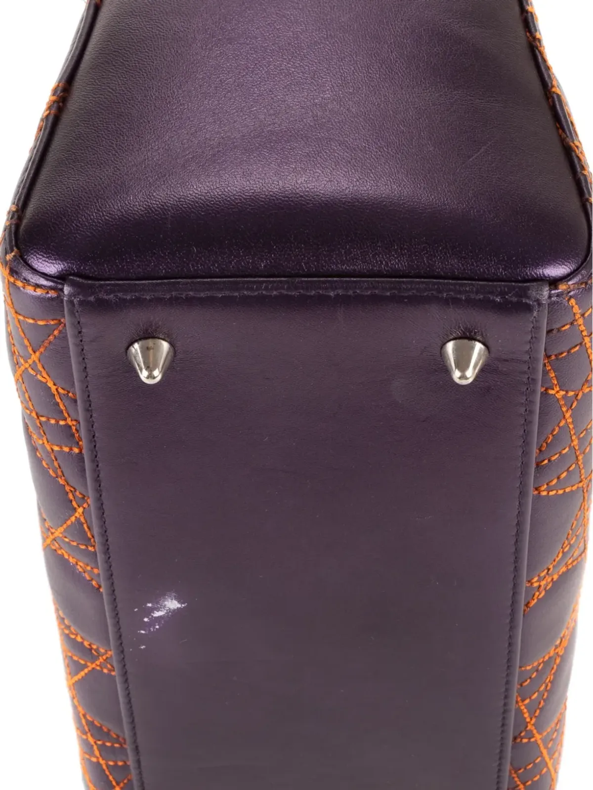 Christian Dior Pre-Owned 2000年代 キルティングレザー ショルダーバッグ - 画像4