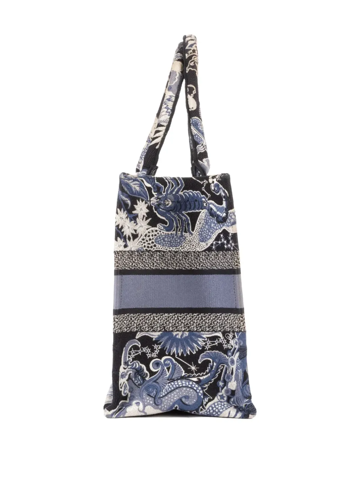 Christian Dior Pre-Owned ディオール ブックトート バッグ ブルー - 画像4