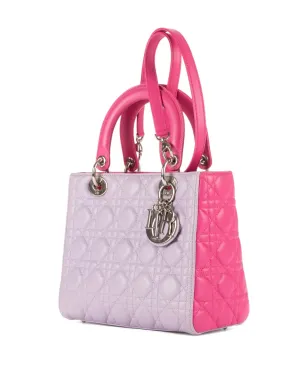 Christian Dior Pre-Owned キルティング ツートン トートバッグ - パープル - サムネイル5
