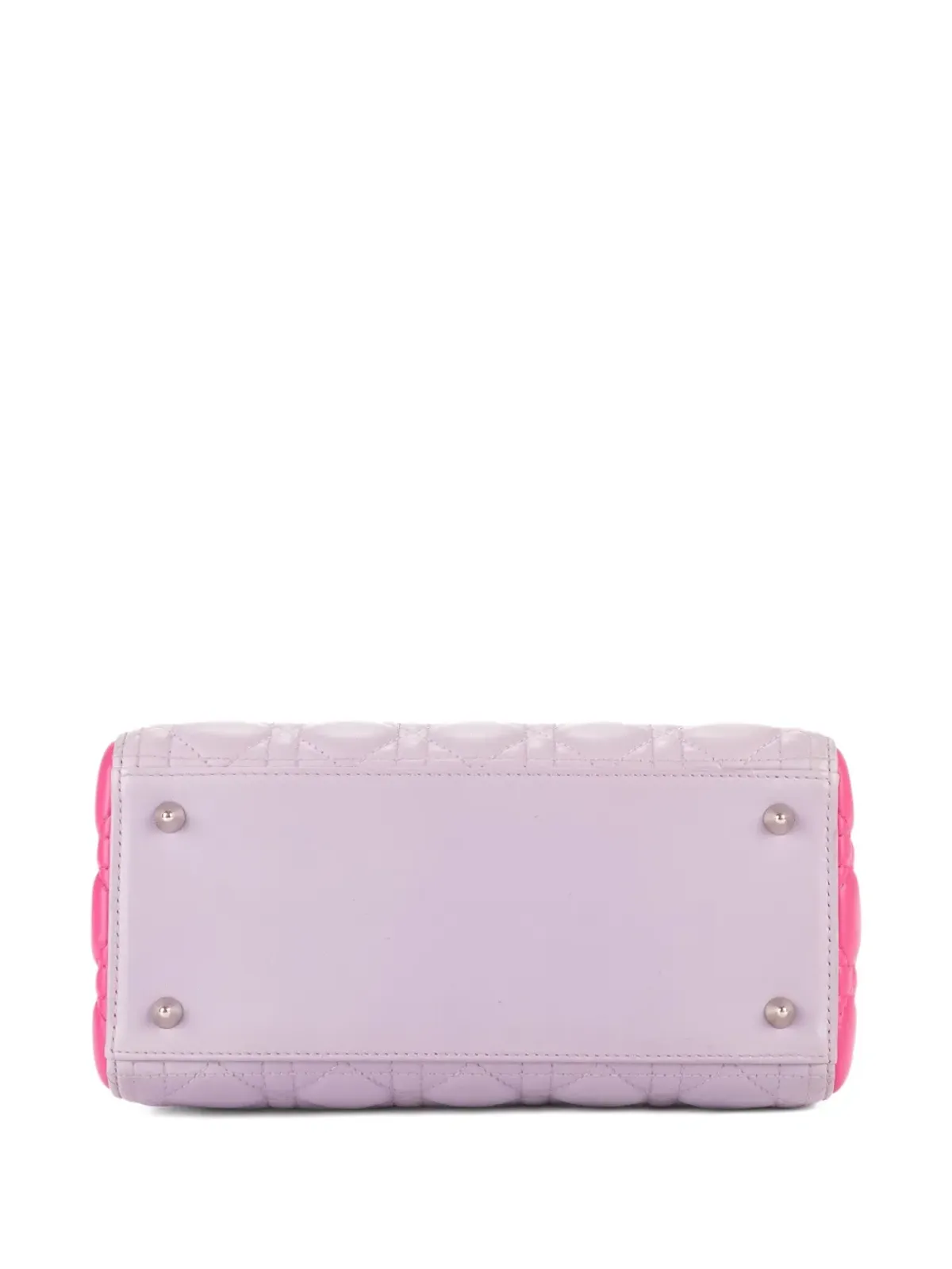 Christian Dior Pre-Owned キルティング ツートン トートバッグ - パープル - 画像3