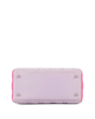 Christian Dior Pre-Owned キルティング ツートン トートバッグ - パープル - サムネイル3