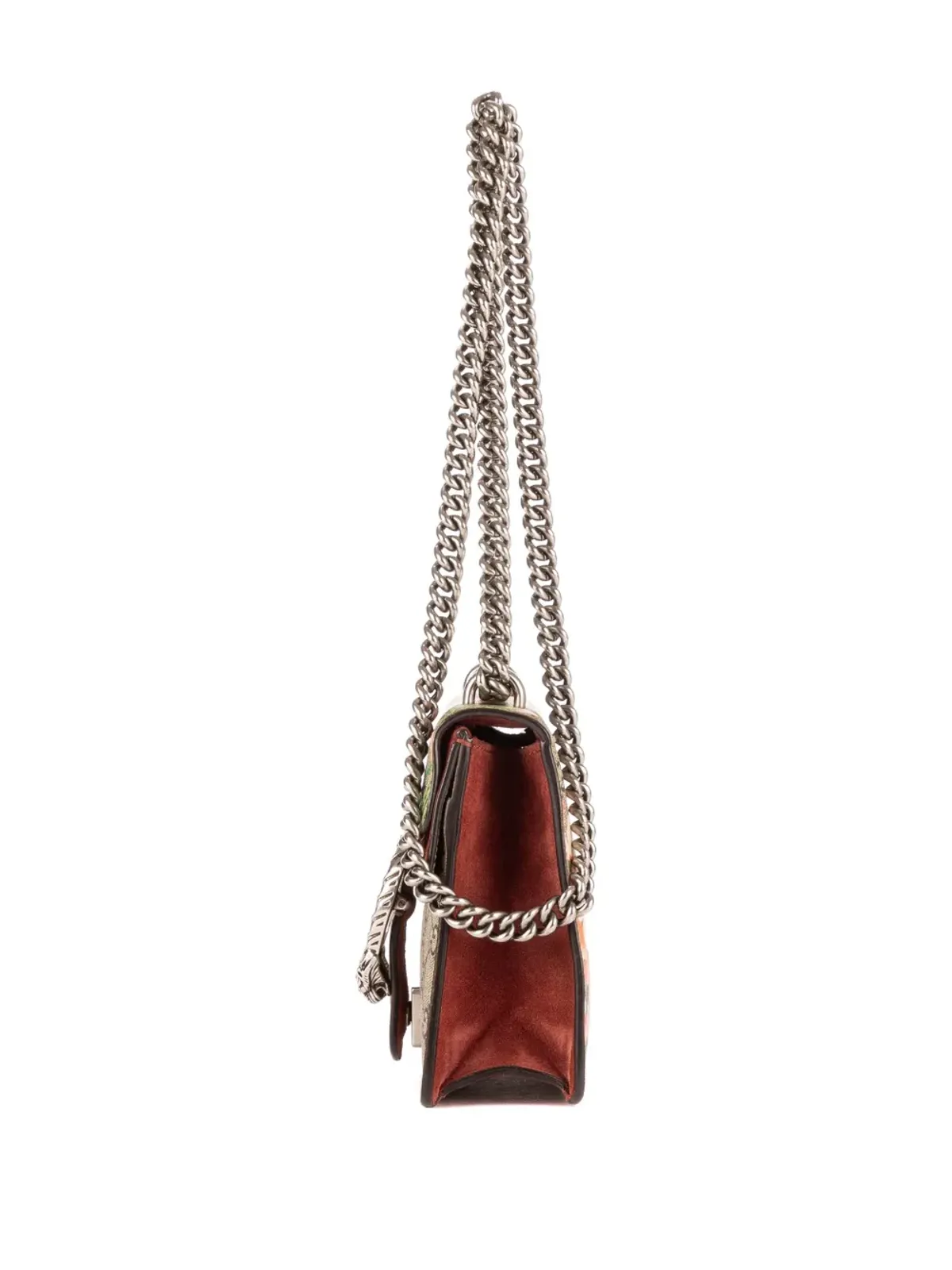 Gucci ヴィンテージ 花柄GGキャンバスショルダーバッグ - ベージュ系 - 画像5