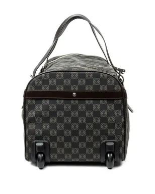 Loewe ビンテージ アナグラムプリント ダッフルバッグ - ブラック - サムネイル3