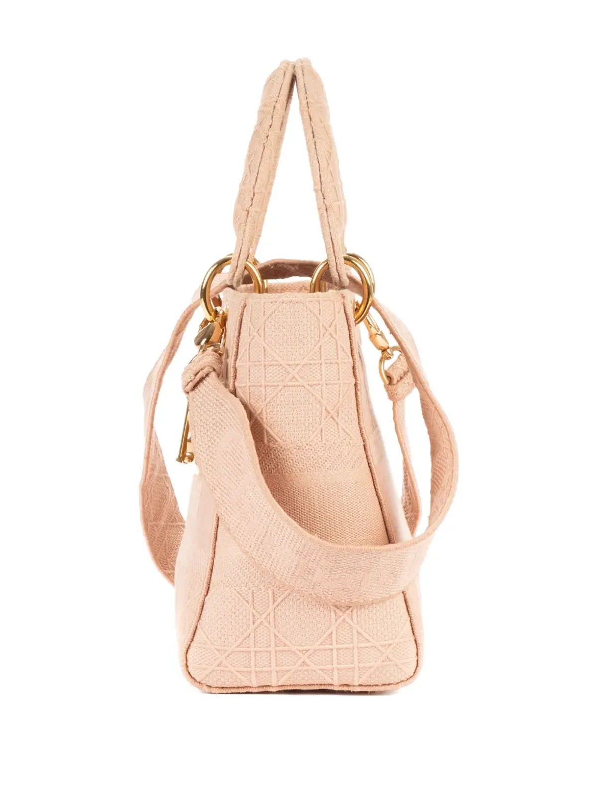Christian Dior Pre-Owned カナージュ刺繍ハンドバッグ - 画像5