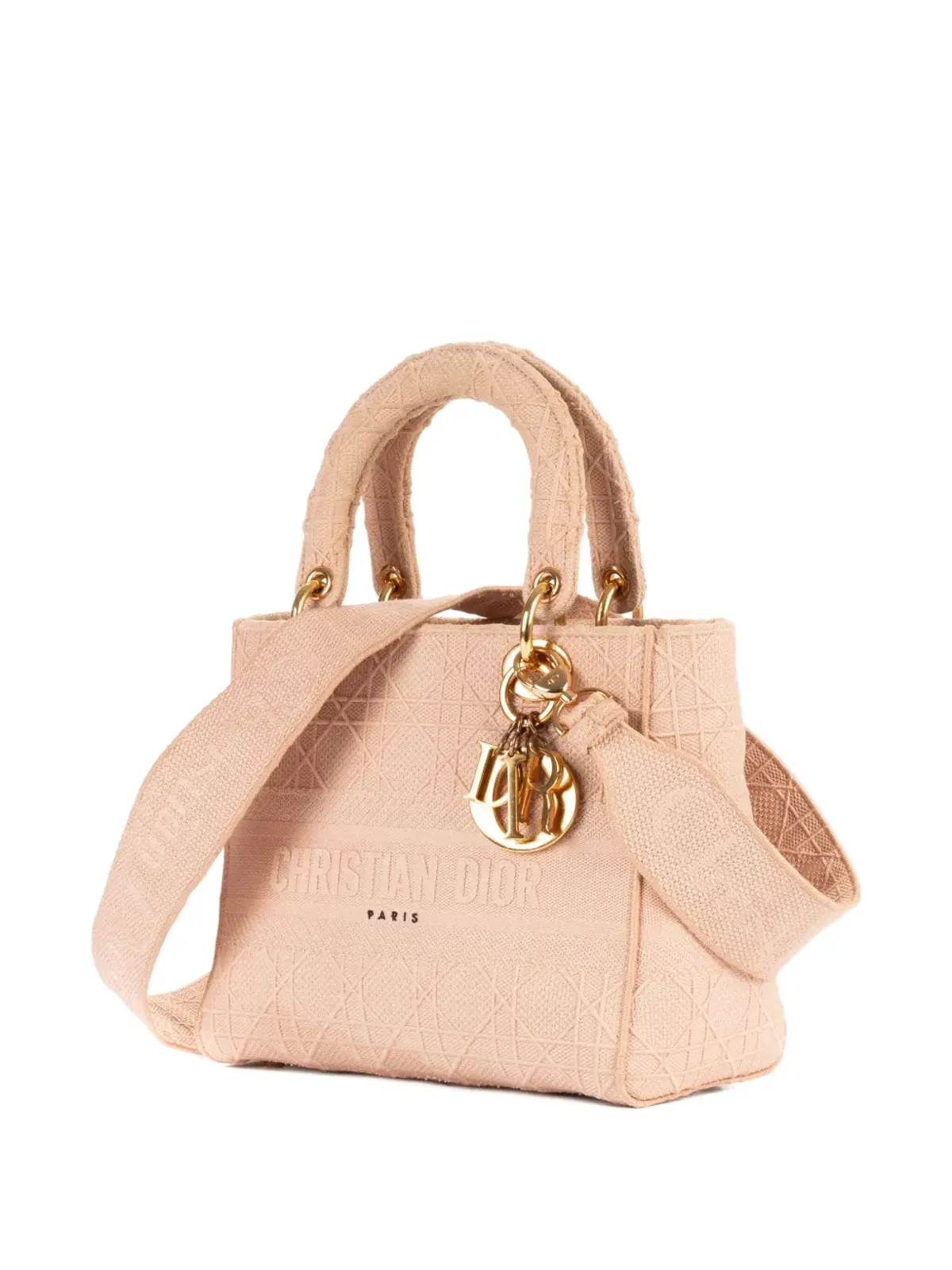 Christian Dior Pre-Owned カナージュ刺繍ハンドバッグ - 画像2