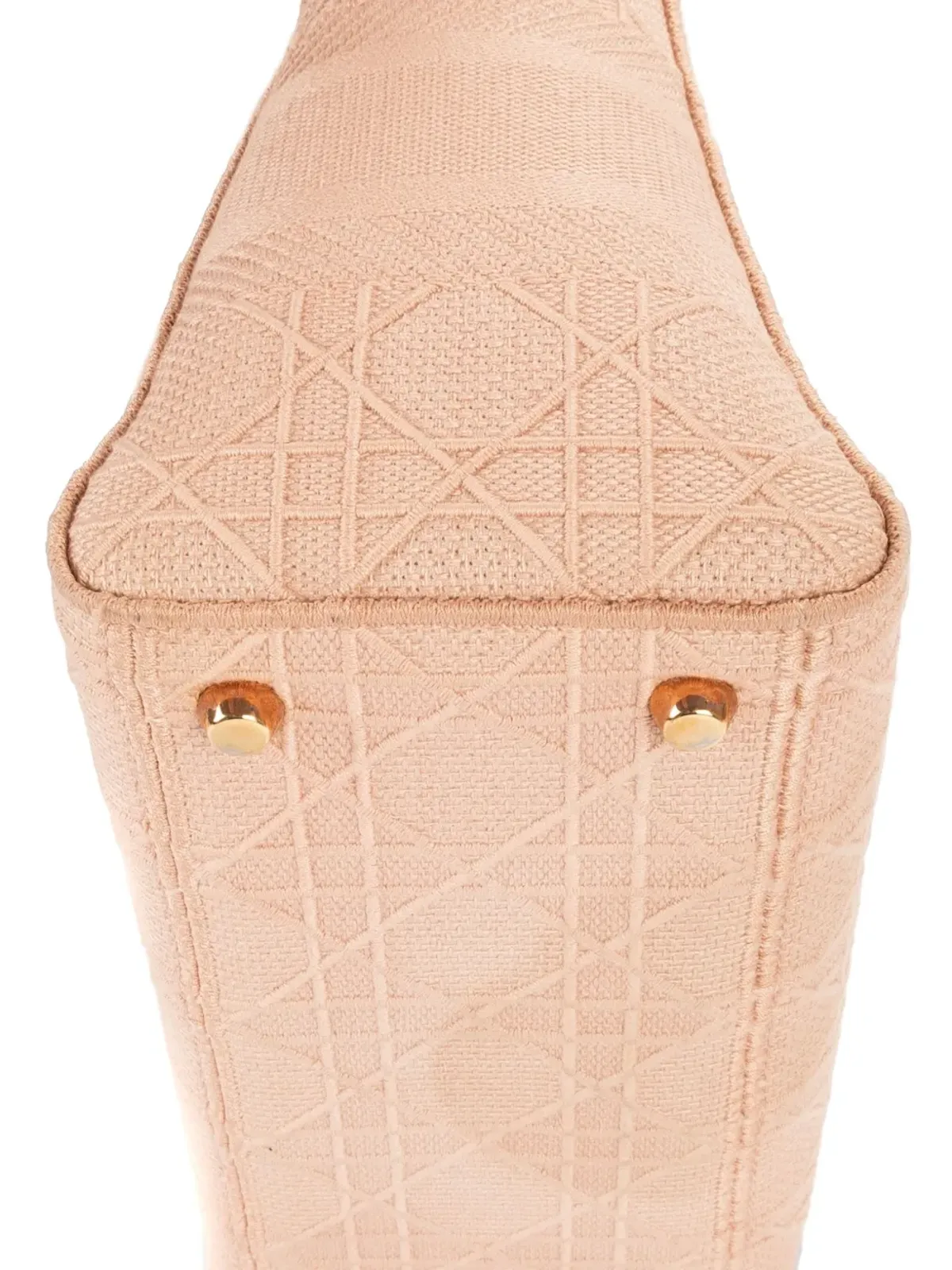 Christian Dior Pre-Owned カナージュ刺繍ハンドバッグ - 画像4