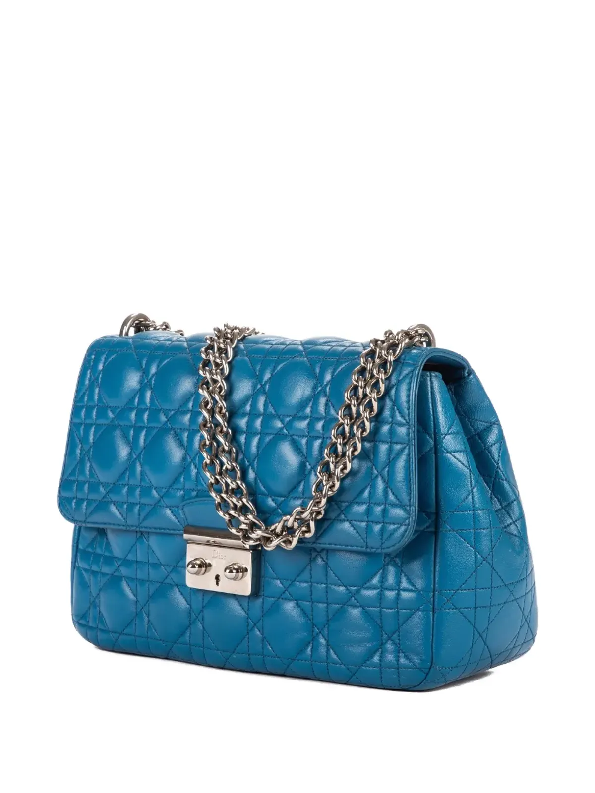 Christian Dior Pre-Owned ミスディオール キャナージュレザー ショルダーバッグ - 画像5