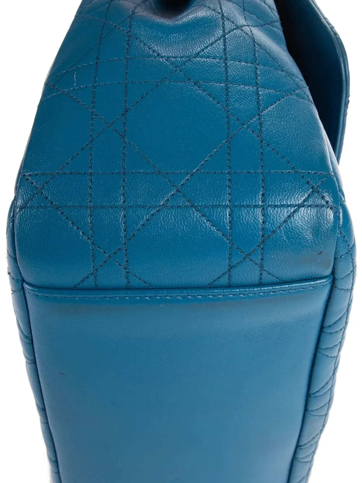 Christian Dior Pre-Owned ミスディオール キャナージュレザー ショルダーバッグ - 画像4