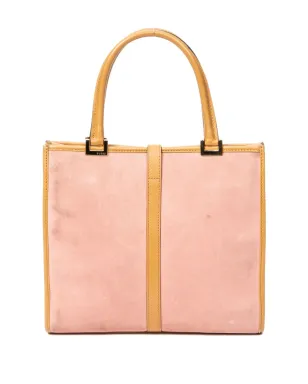 Gucci Pre-Owned 2000年代 スエード・レザー トリム トートバッグ - サムネイル2