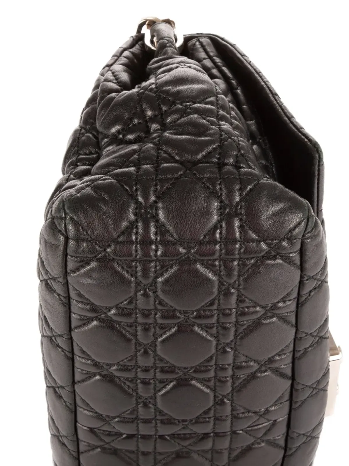 Christian Dior Pre-Owned キルトチェーンバッグ（ブラック） - 画像4