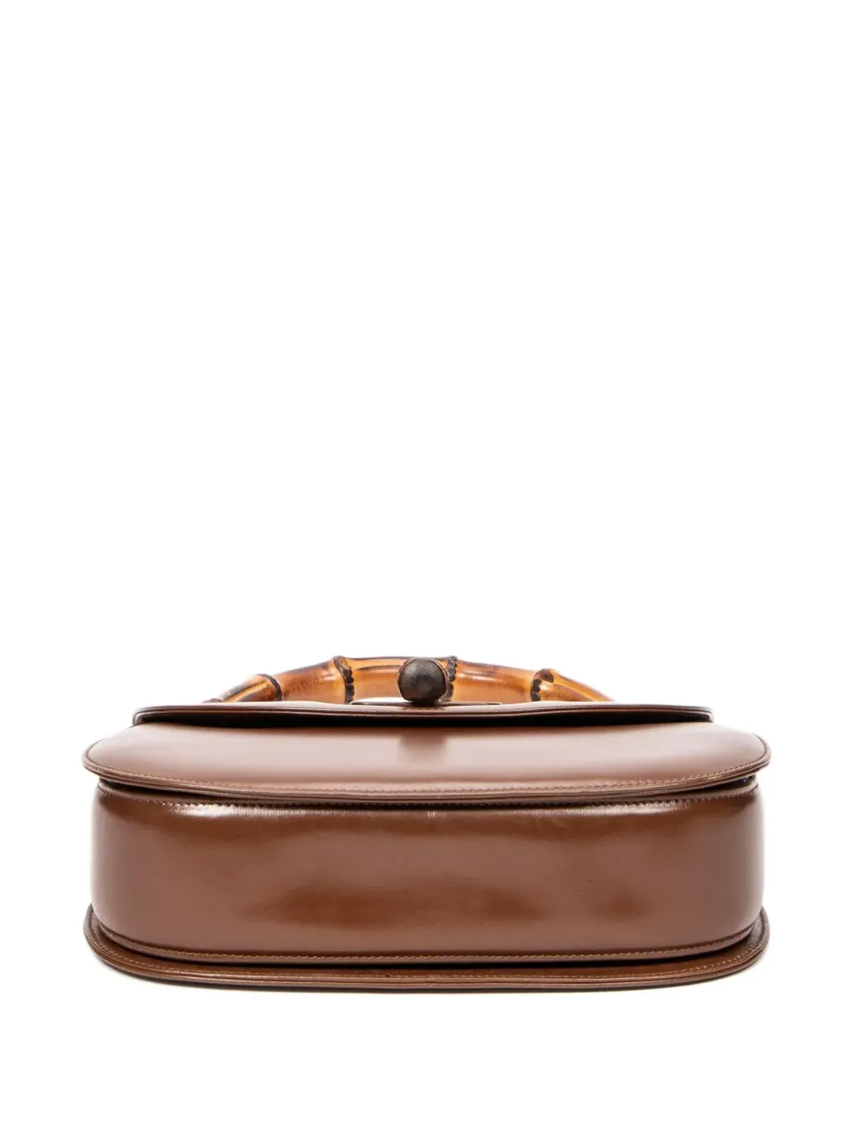 Gucci Pre-Owned 1970s バンブーハンドル・トップハンドバッグ - 画像5