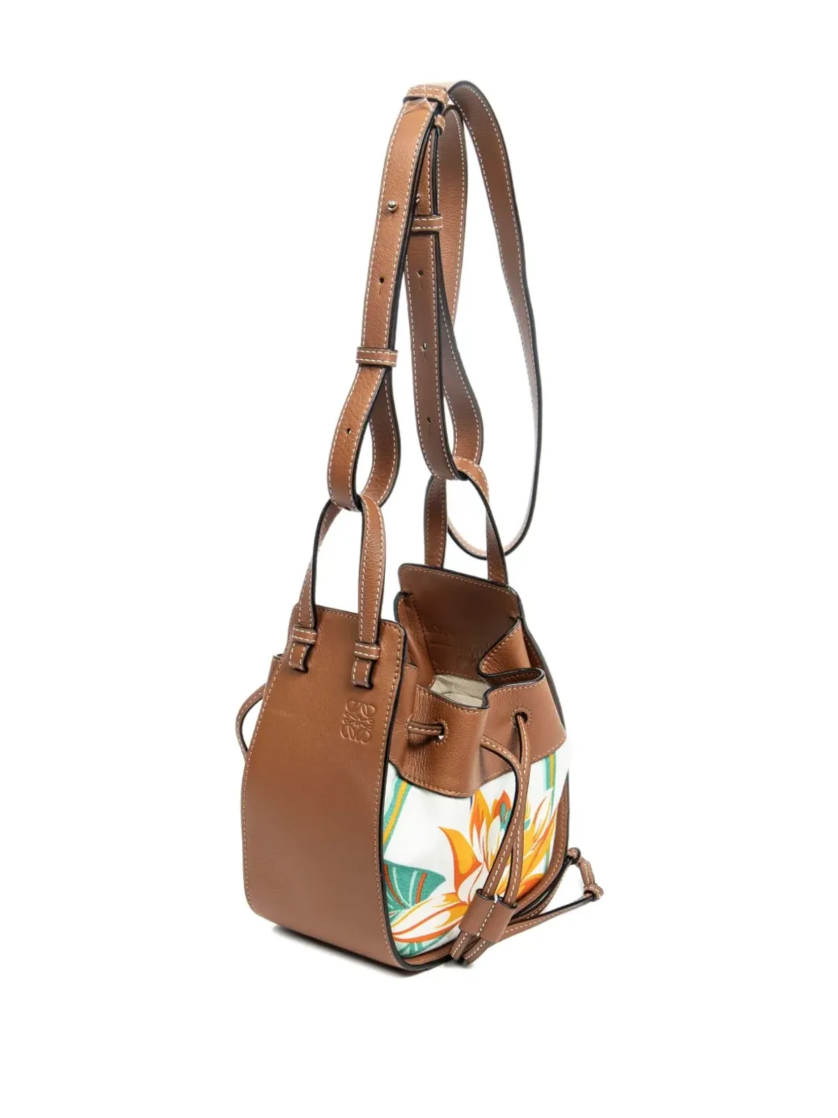 Loewe Pre-Owned Paula Ibiza ミニ ハンモック バケットバッグ - 画像2