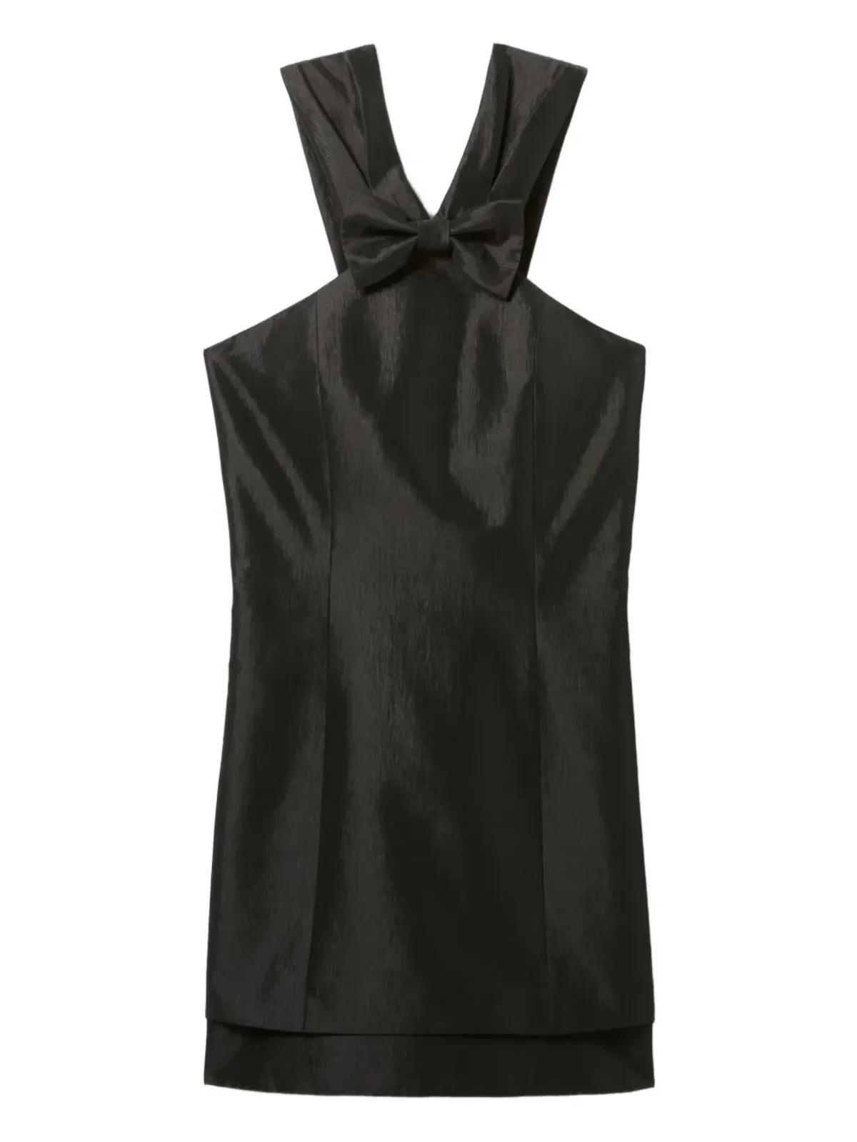 Claudie Pierlot ボウディテール ホルターネック ミニドレス - 画像1