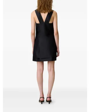 Claudie Pierlot ボウディテール ホルターネック ミニドレス - サムネイル4