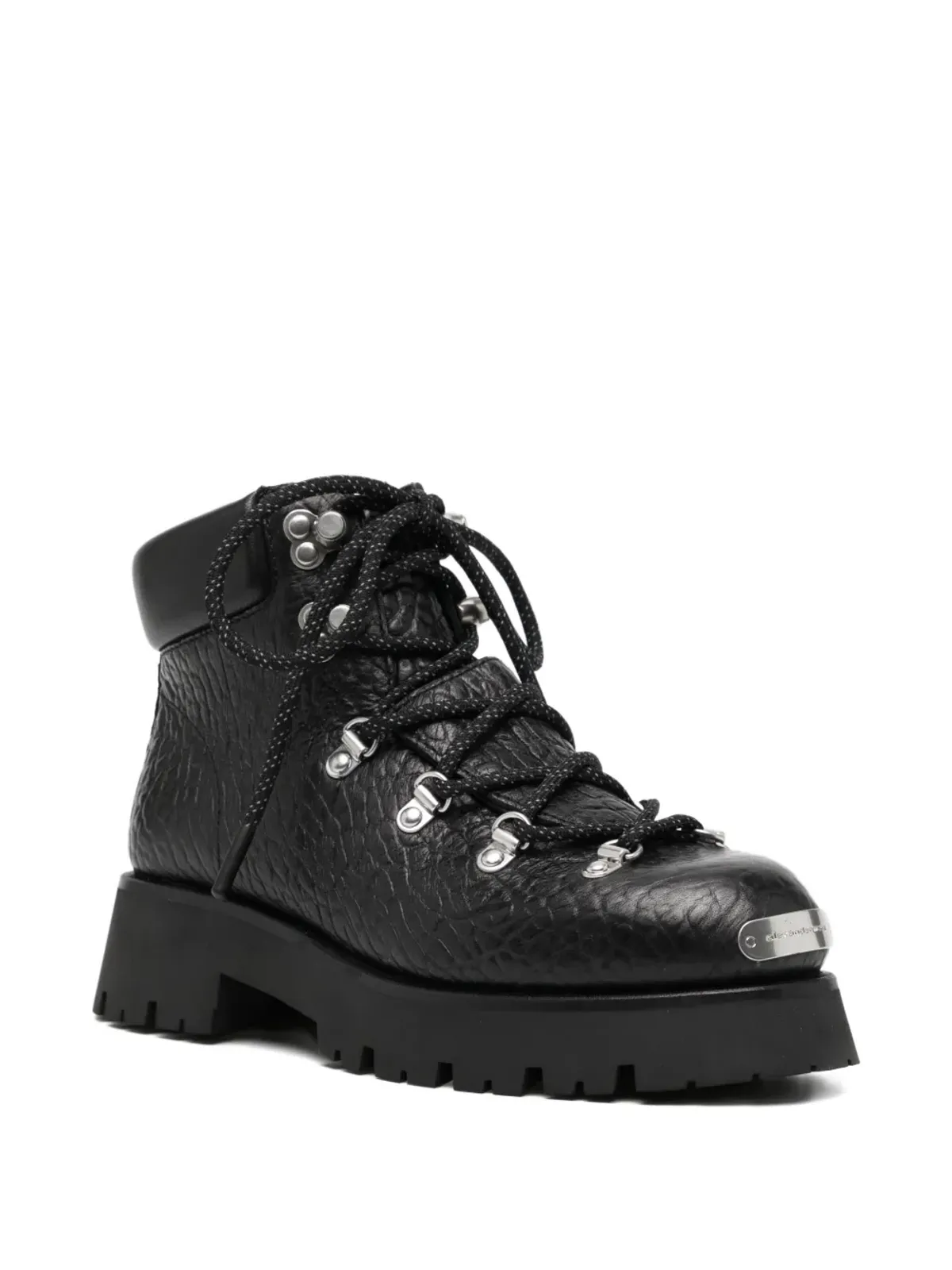 Alexander Wang レザー コンバットブーツ - 画像2