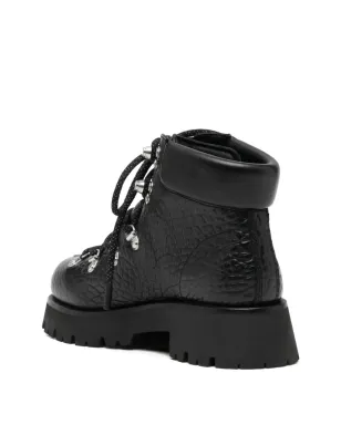 Alexander Wang レザー コンバットブーツ - サムネイル3