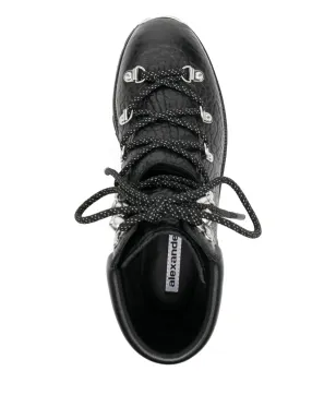 Alexander Wang レザー コンバットブーツ - サムネイル4
