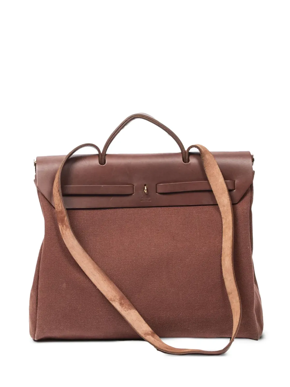 Hermès Pre-Owned レザー・トリム ショルダーバッグ - 画像2