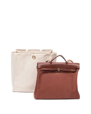 Hermès Pre-Owned レザー・トリム ショルダーバッグ - サムネイル4