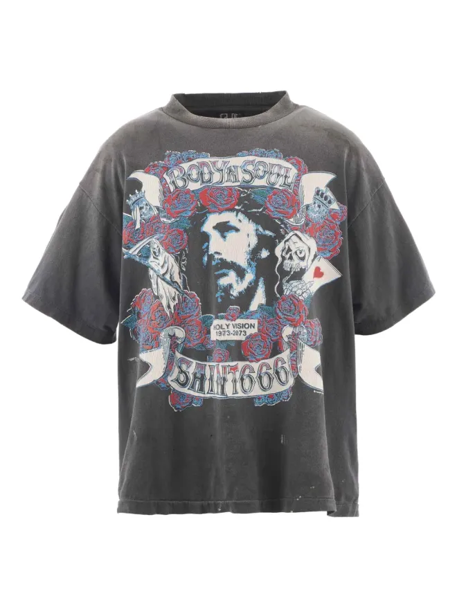 SAINT MXXXXXX SAINT MXXXXXX Body Soul グラフィックTシャツの商品画像