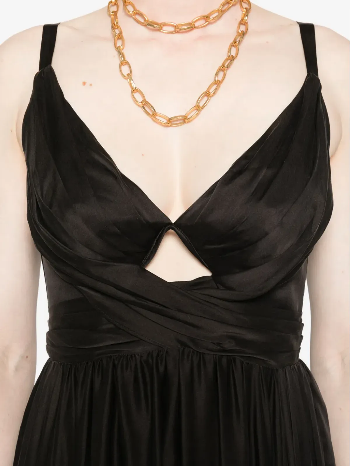 ZIMMERMANN V-neck ミディドレス - ブラック - 画像5