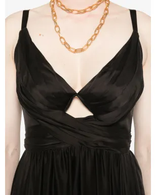 ZIMMERMANN V-neck ミディドレス - ブラック - サムネイル5
