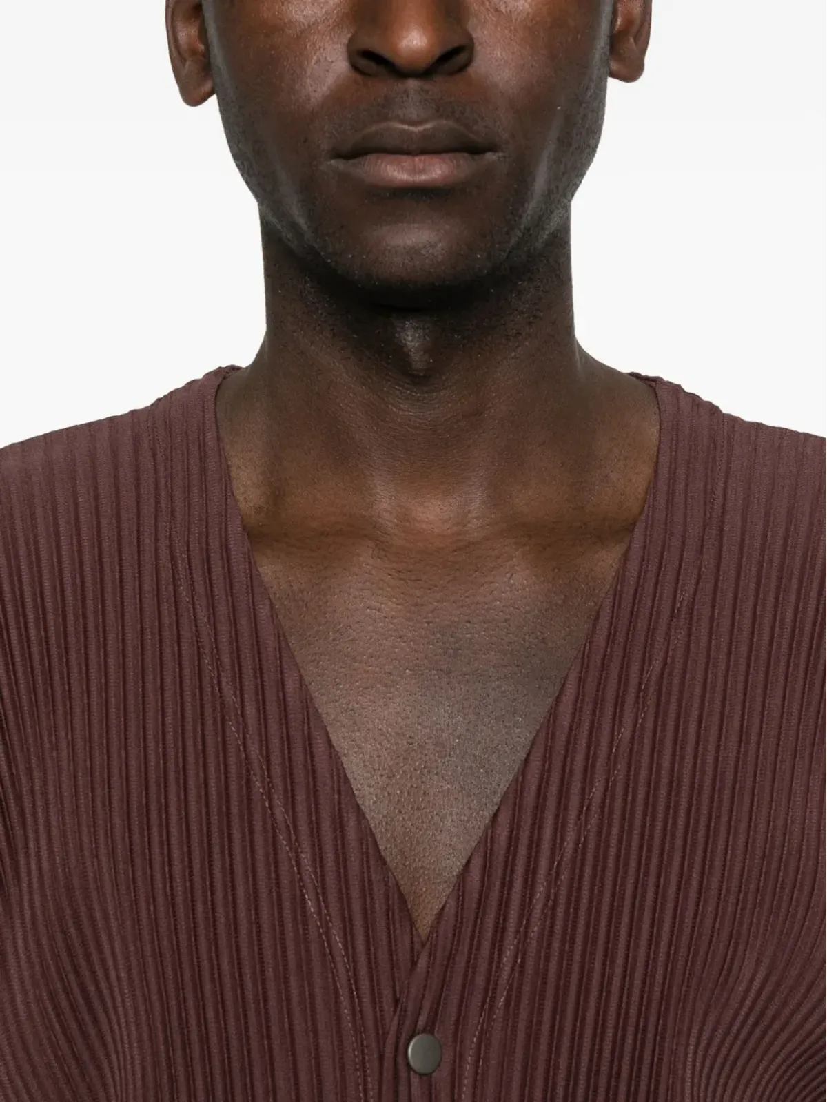 Homme Plissé Issey Miyake プリーツボタンカーディガン - 画像5