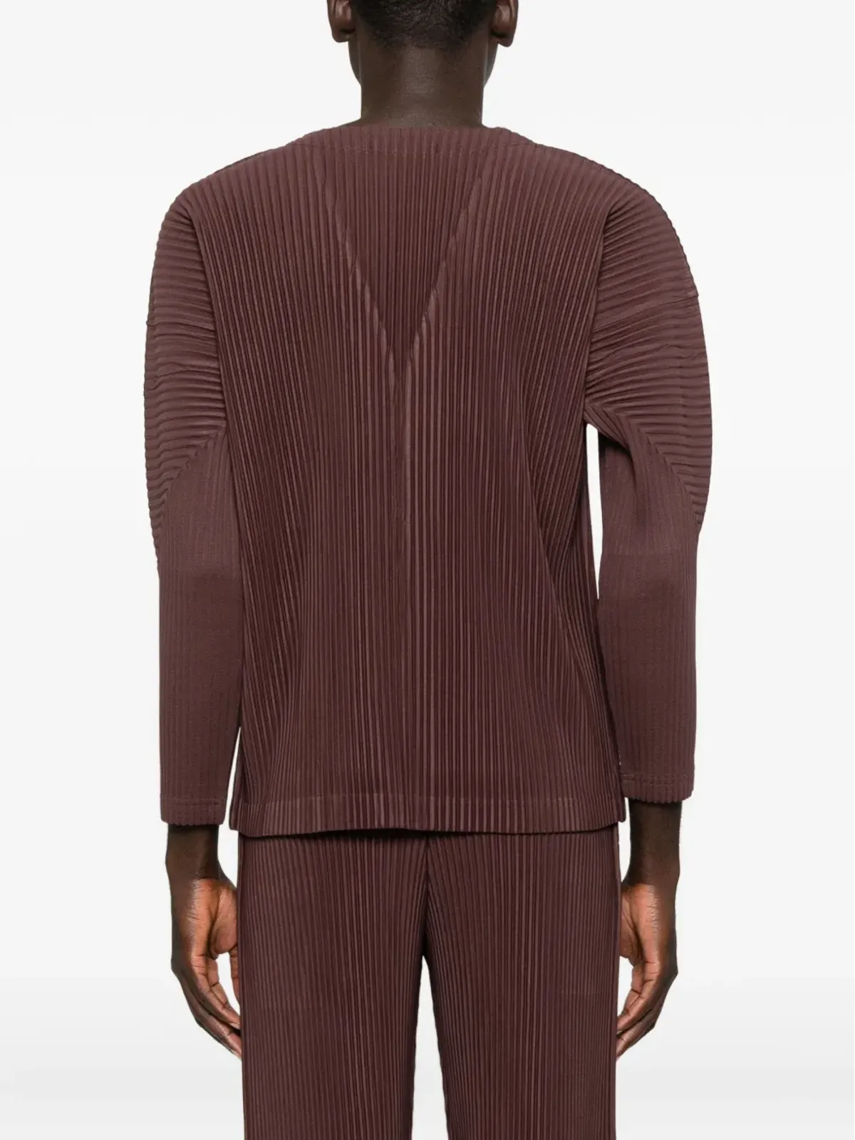 Homme Plissé Issey Miyake プリーツボタンカーディガン - 画像4