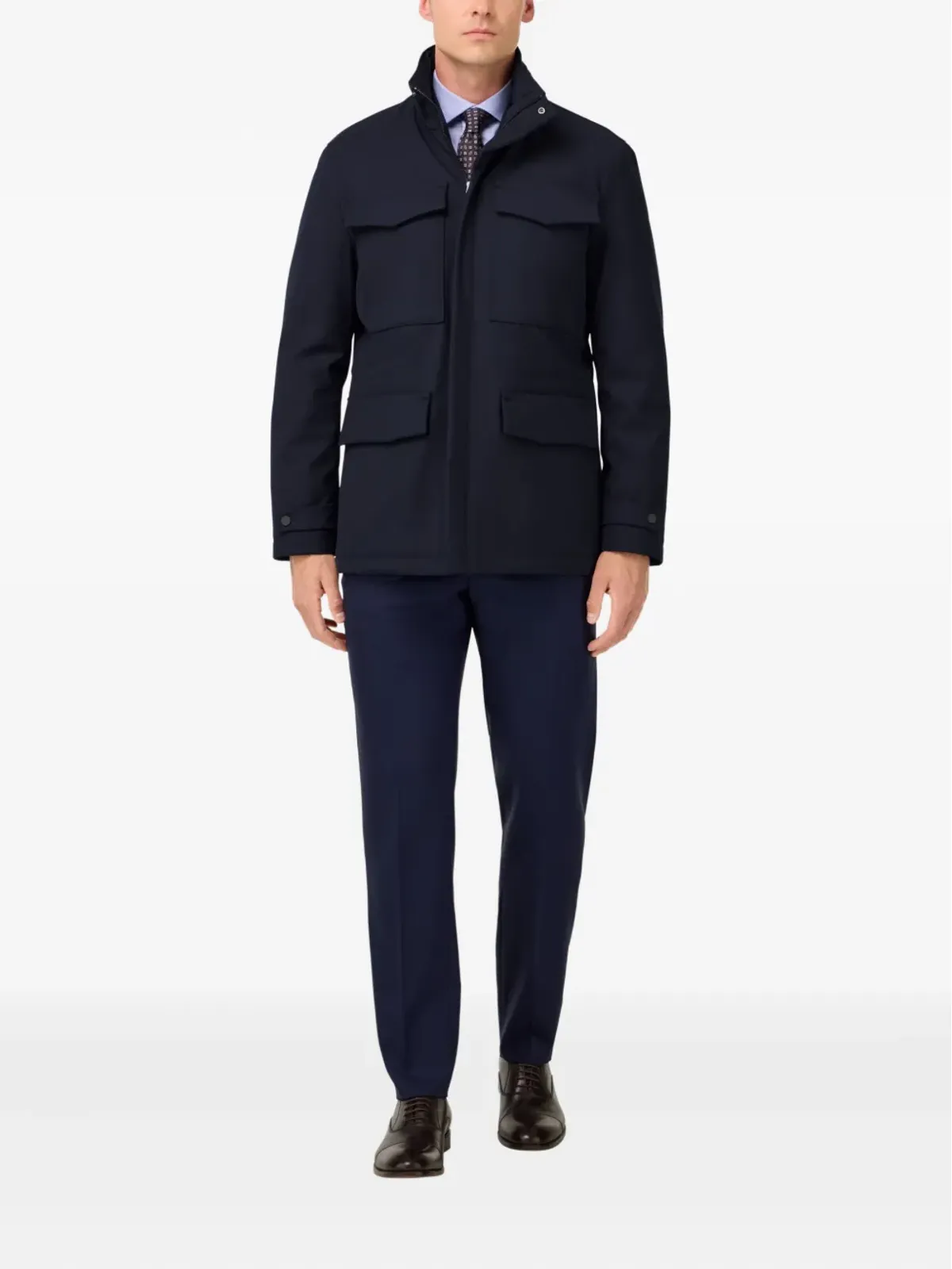 Boggi Milano パッド入りフィールドジャケット - 画像2