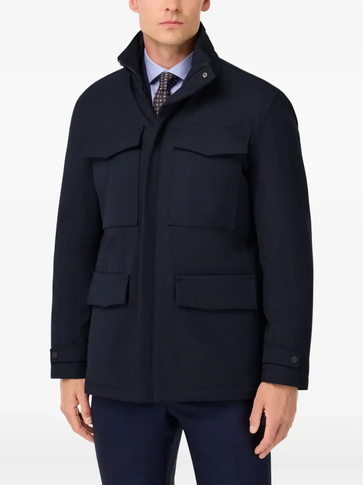 Boggi Milano パッド入りフィールドジャケット - 画像3