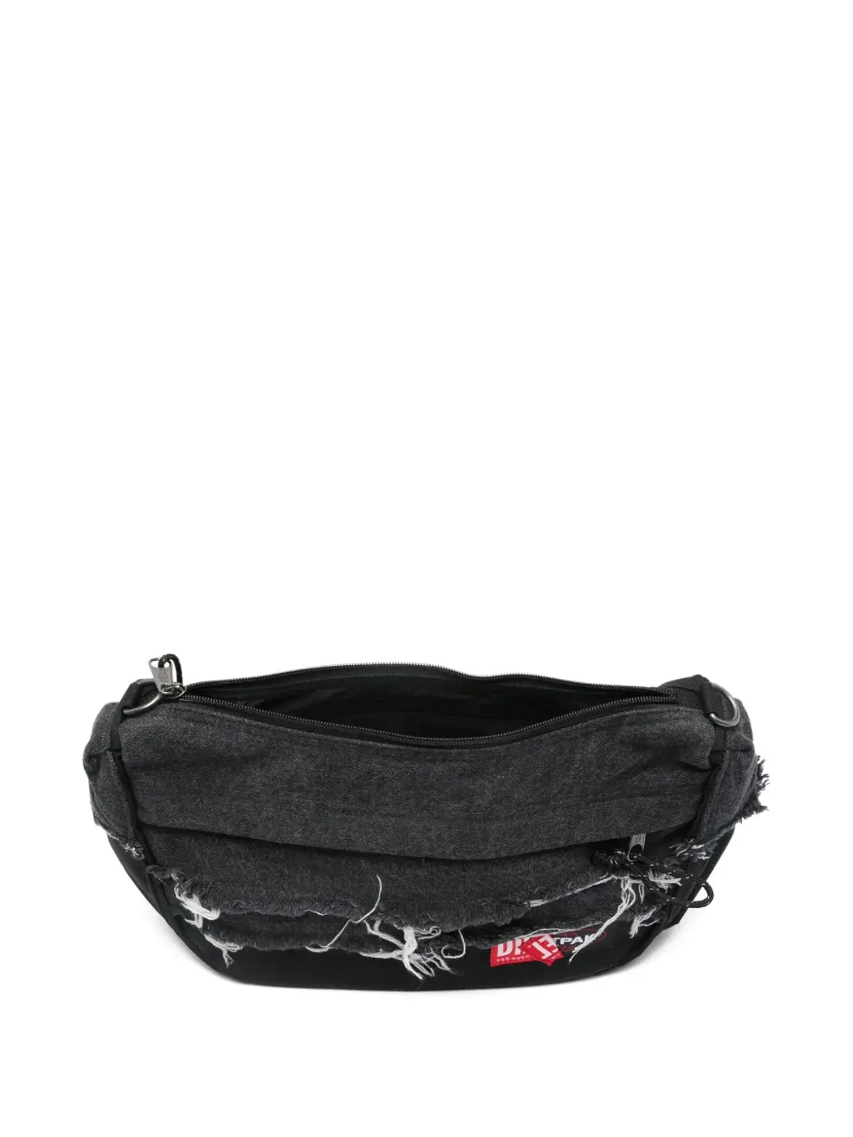 Eastpak x Diesel フリンジデニムショルダーバッグ - 画像4