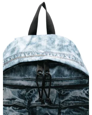 Eastpak x Diesel デニム風バックパック ブルー - サムネイル3