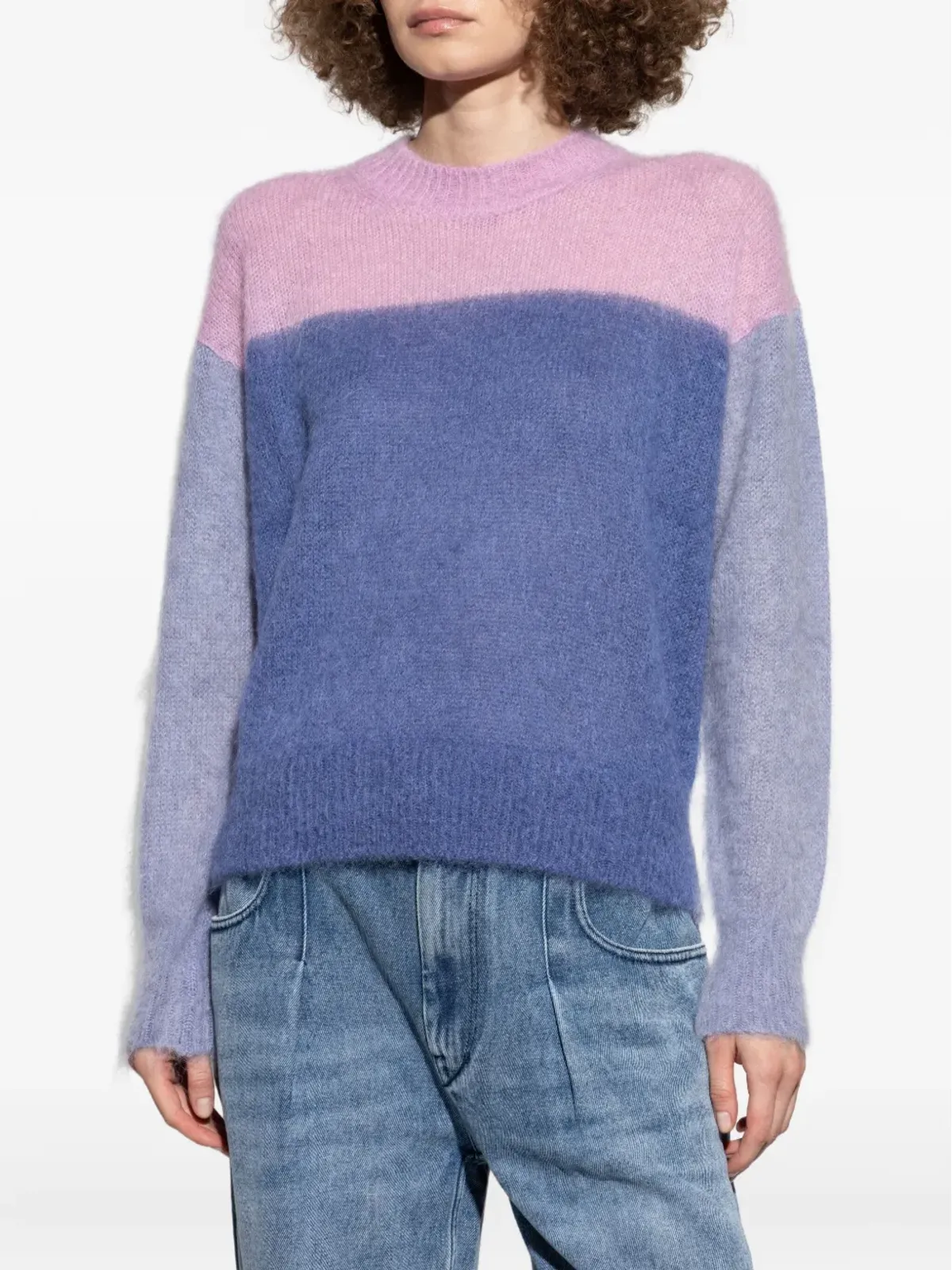 MARANT ÉTOILE マデライン ツートーンセーター - ブルー - 画像3
