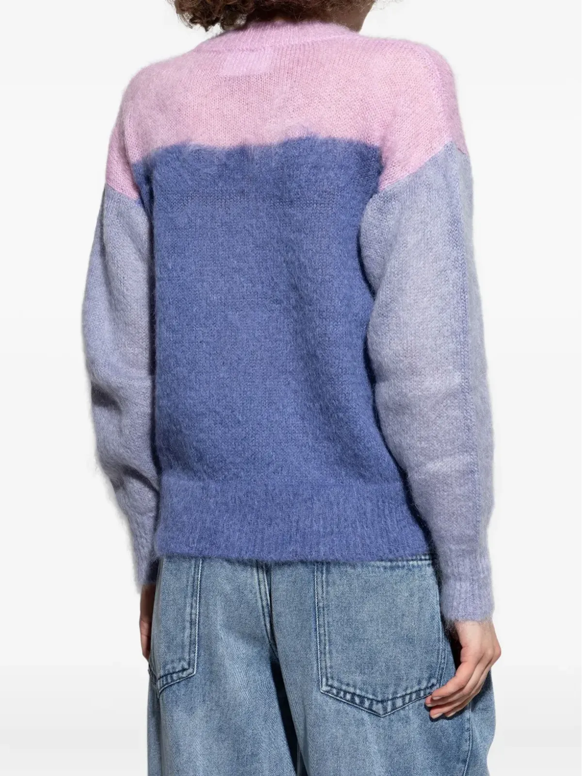 MARANT ÉTOILE マデライン ツートーンセーター - ブルー - 画像4