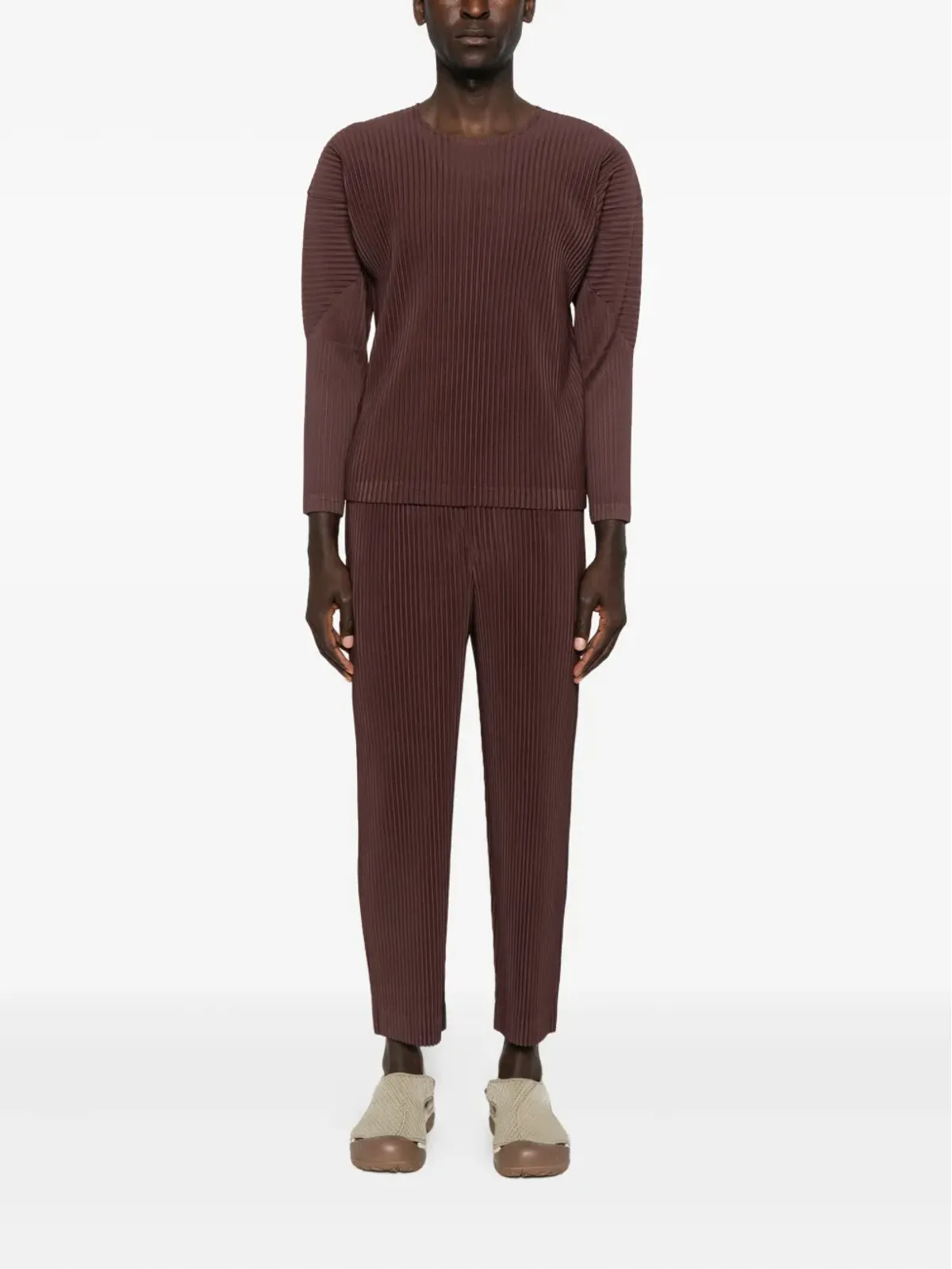 Homme Plissé Issey Miyake プリーツ長袖ジャンパー - 画像2