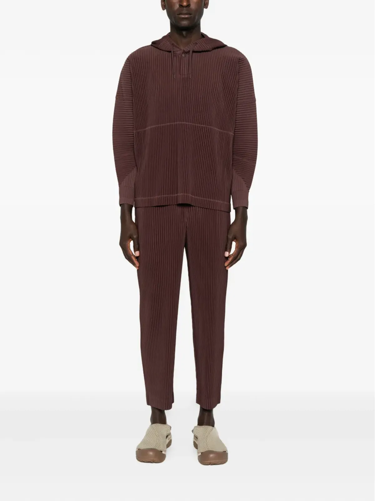 Homme Plissé Issey Miyake プリーツフーディ - 画像2