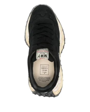 Maison MIHARA YASUHIRO Larry OG スエード ローカットスニーカー - ブラック - サムネイル4