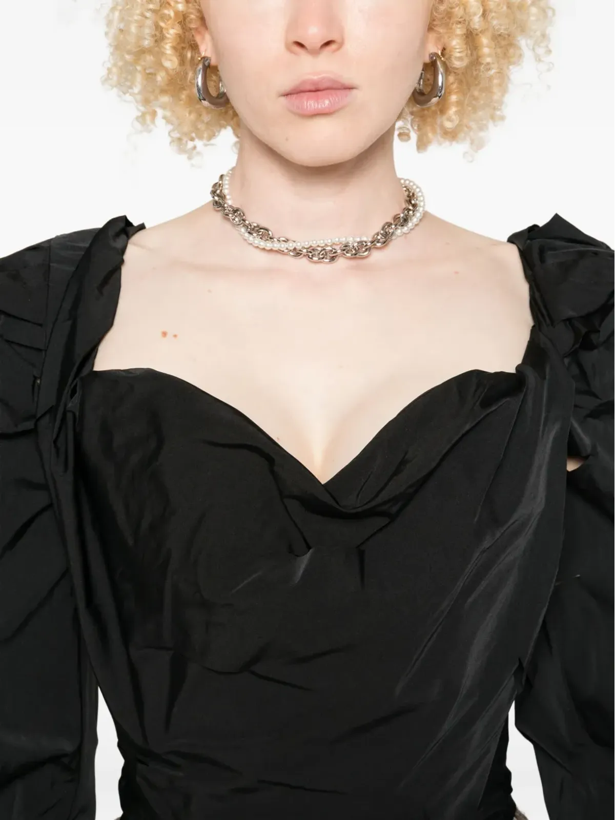 Vivienne Westwood パフスリーブ コルセットトップ - 画像5
