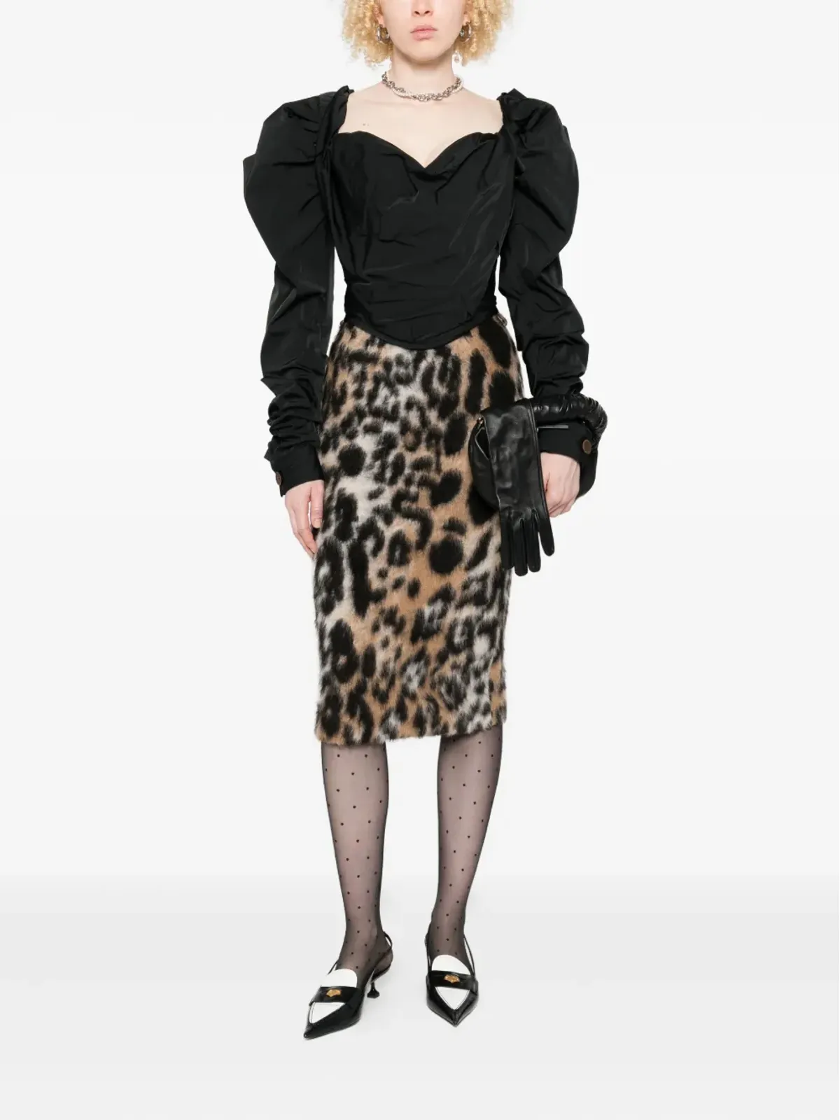 Vivienne Westwood パフスリーブ コルセットトップ - 画像2