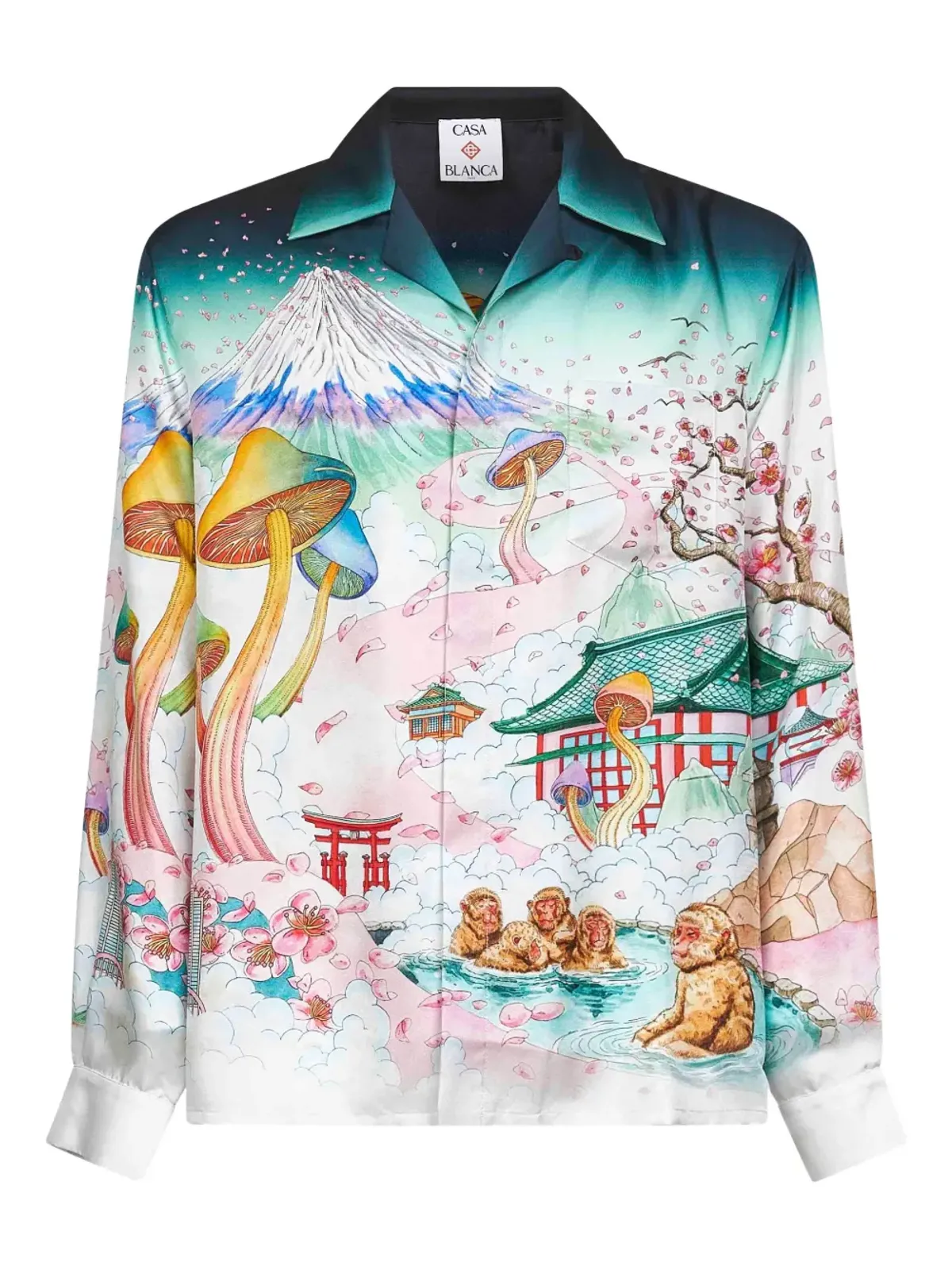 Casablanca 花柄シャツ - 画像1